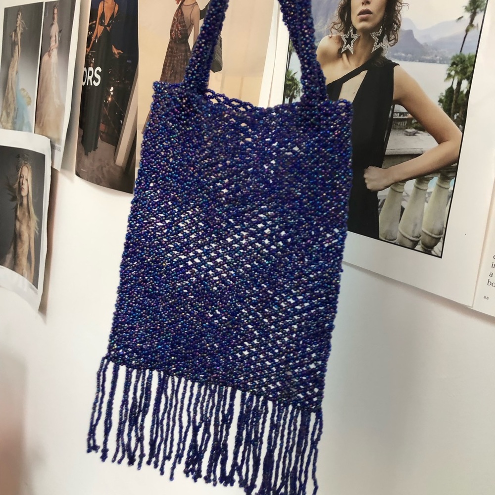 Beaded purse